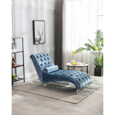 Leisure Concubine Sofa With Acrylic Feet