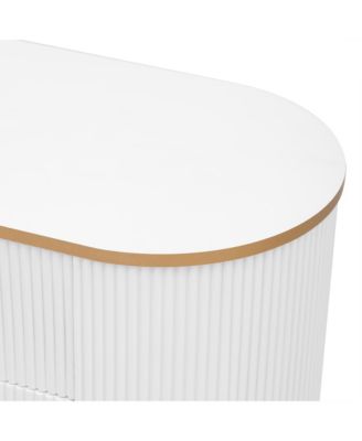 Modern TV Stand - 80 Inch TV Console with Drawers & Cabinet