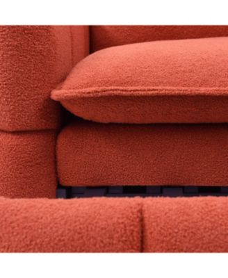 3-in-1 Sofa Sleeper with Teddy Chaise