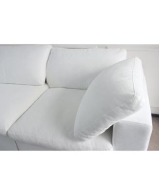 Sofa seater with armrest