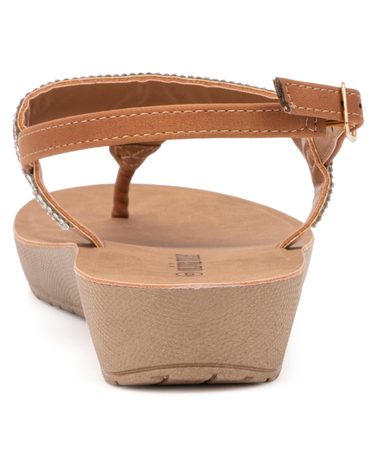 Women's Beach Dreams Sandal T-Strap Sandals - Cognac