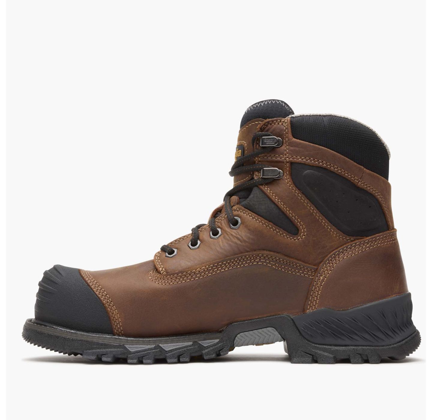 Мужские ботинки GEORGIA BOOT Rumbler Composite Toe Waterproof Work, цвет: Чёрный / Коричневый — фото 5
