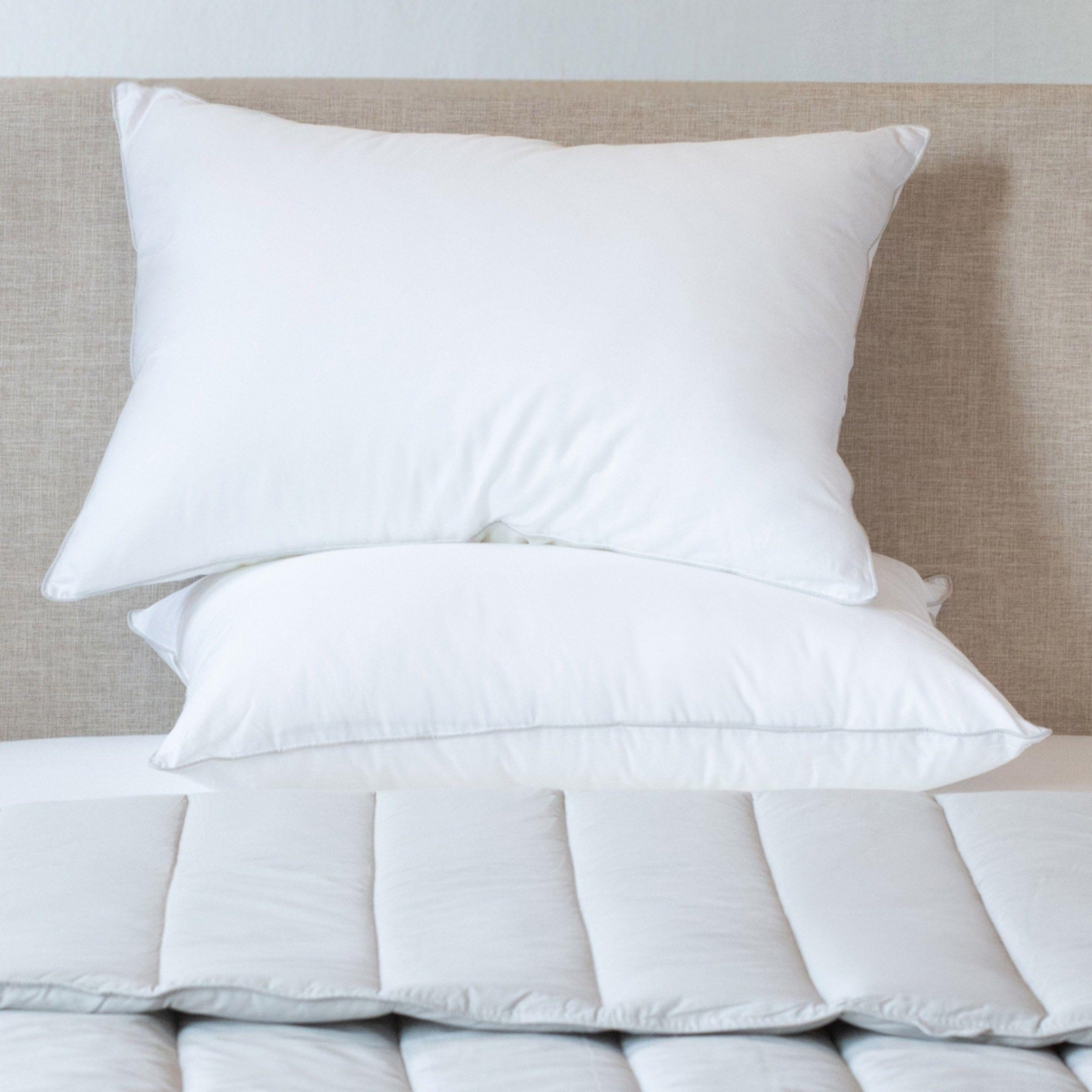 2 Pack Firm Down Alternative Bed Pillow