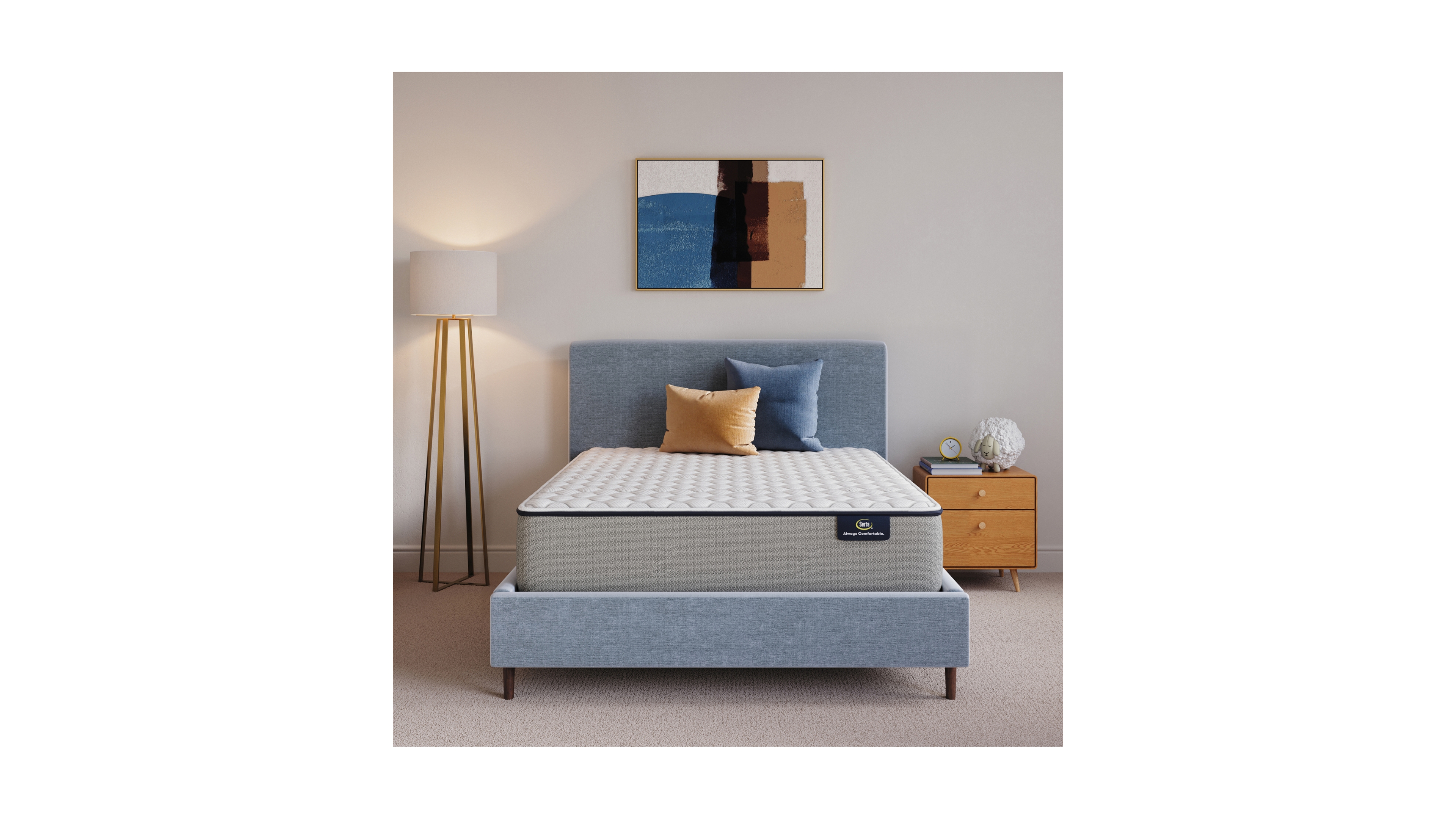 Closeout! Serta Flowering Cherry 13" Extra Firm Tight Top Mattress