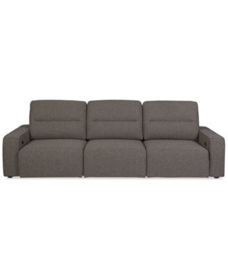 Frandlyn 3-Pc. Fabric Power Sliding Sofa, Exclusively at Macy's