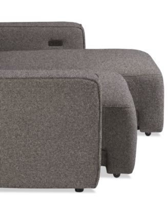 Frandlyn 3-Pc. Fabric Power Sliding Sofa, Exclusively at Macy's