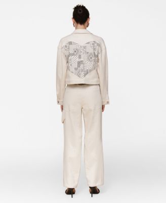 Women's Heart Inset Trucker Jacket