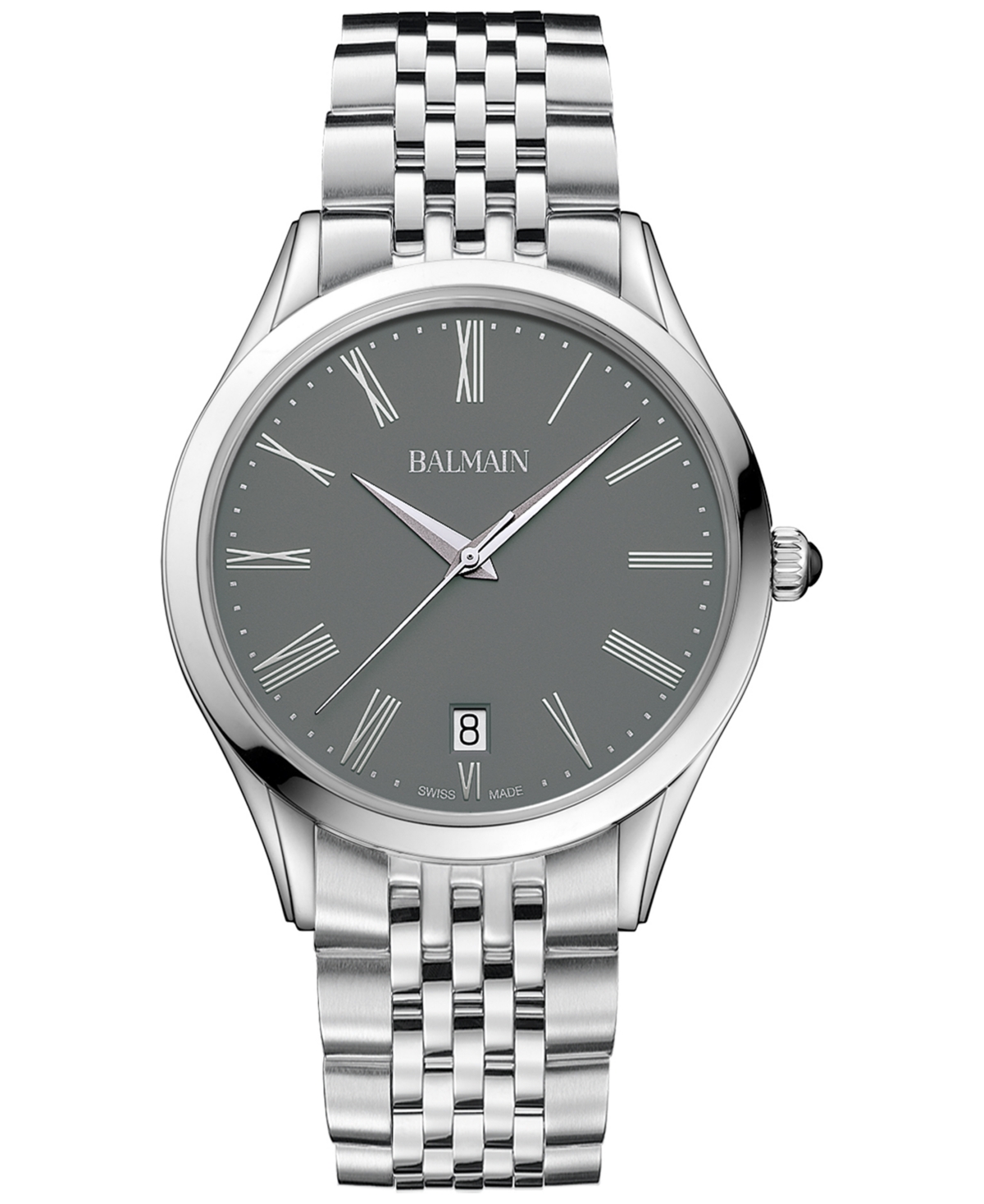 Balmain Men's Swiss Classic R Stainless Steel Bracelet Watch 41mm