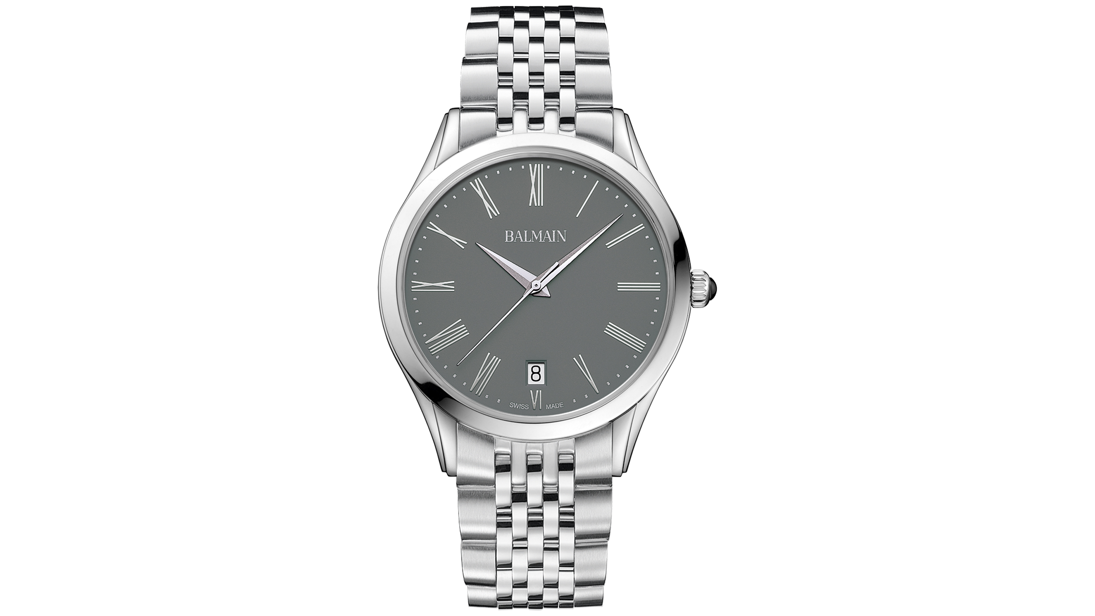 Balmain Men's Swiss Classic R Stainless Steel Bracelet Watch 41mm