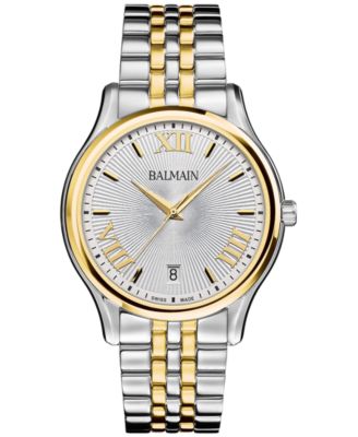 Balmain - Men's Swiss Beleganza Two-Tone Stainless Steel Bracelet Watch 40mm