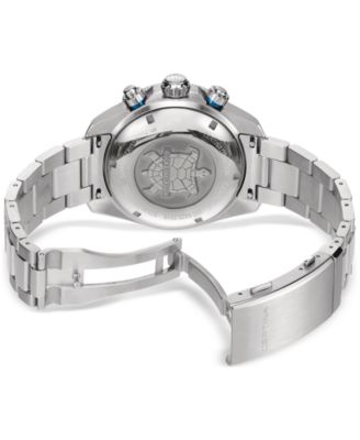 Men's Swiss Automatic Chronograph DS Action Stainless Steel Bracelet Watch 45mm