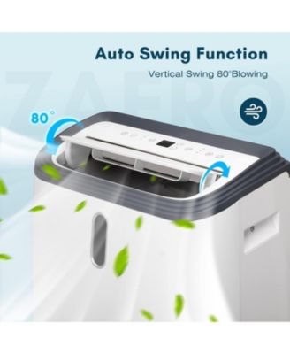 12,000 BTU Portable AC, 3-in-1 Cool/Dehumidify/Fan, Remote, Cools up to 550 sq. ft – Ideal for Room/Office/Bedroom