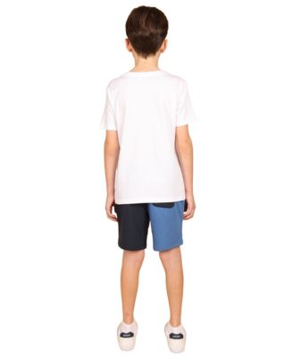 Big Boys Colorblock French Terry Shorts