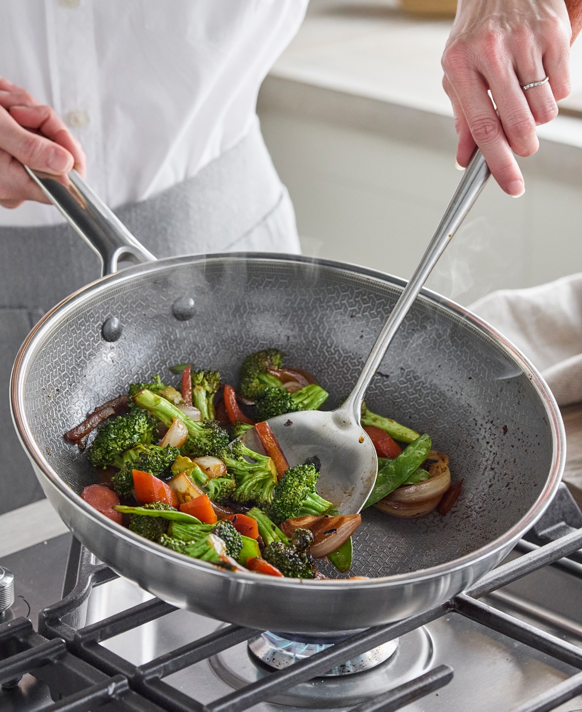 Greenpan Apex Hybrid Ceramic Nonstick 11" Wok