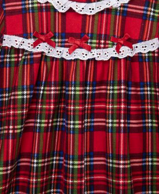 Baby Girls Plaid Nightgown