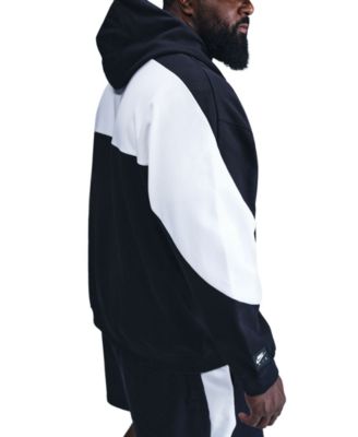 Men's Air Fleece Roomy-Fit Logo-Print Hoodie