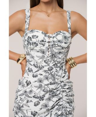 Women's Florine Print Midi Dress