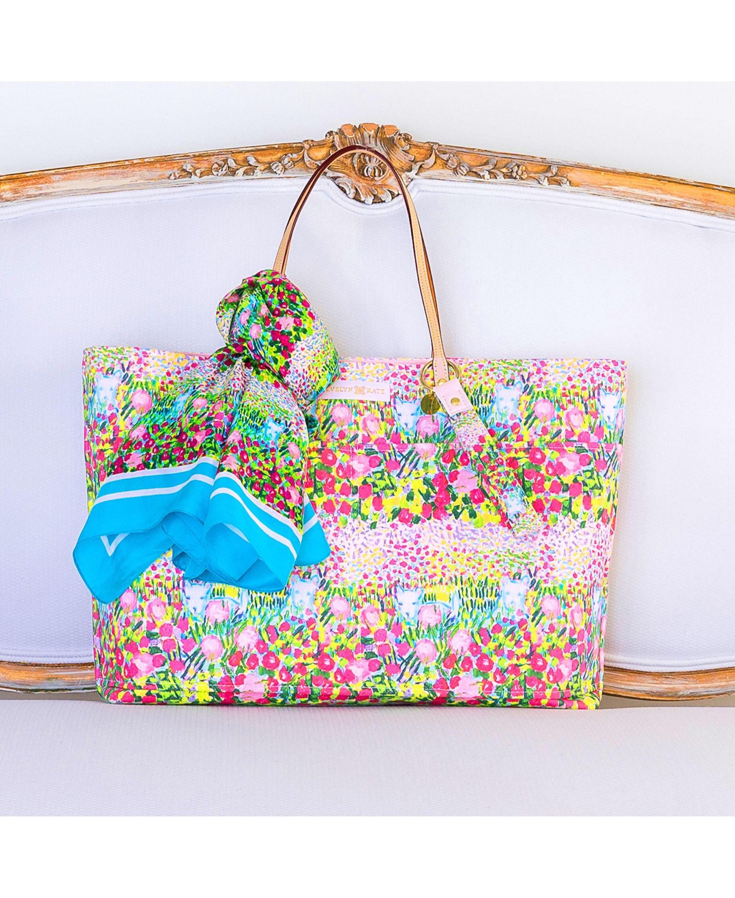 Женская сумка EVELYN & KATE Original Canvas Tote, цвет: Westie — фото 5