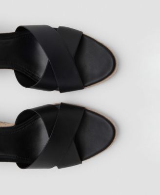 Women's Crisscross Straps Wedge Sandals