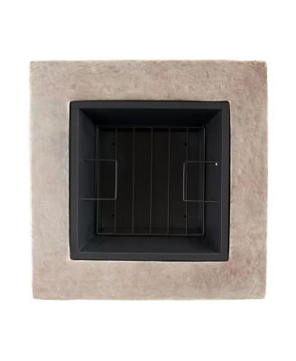 Stonewall 28" Square Fire Pit: Warmth And Style For Your Backyard