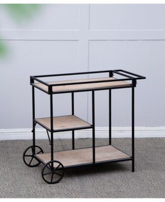 W2078 32.3x15.7x26.8" Shelf With Wheel