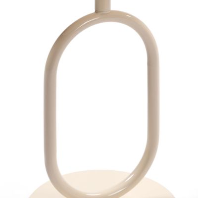 Metal End Table, Round Side Table, Small Coffee Table for Living Room