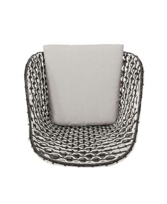 Streamdale Modern Woven Club Chair Minimalist Elegance For Outdoor Spaces