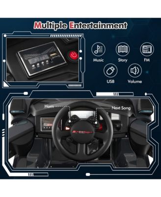 12V Licensed Audi Kids Ride-On E-tron Racing Car w/Remote Control & Lights