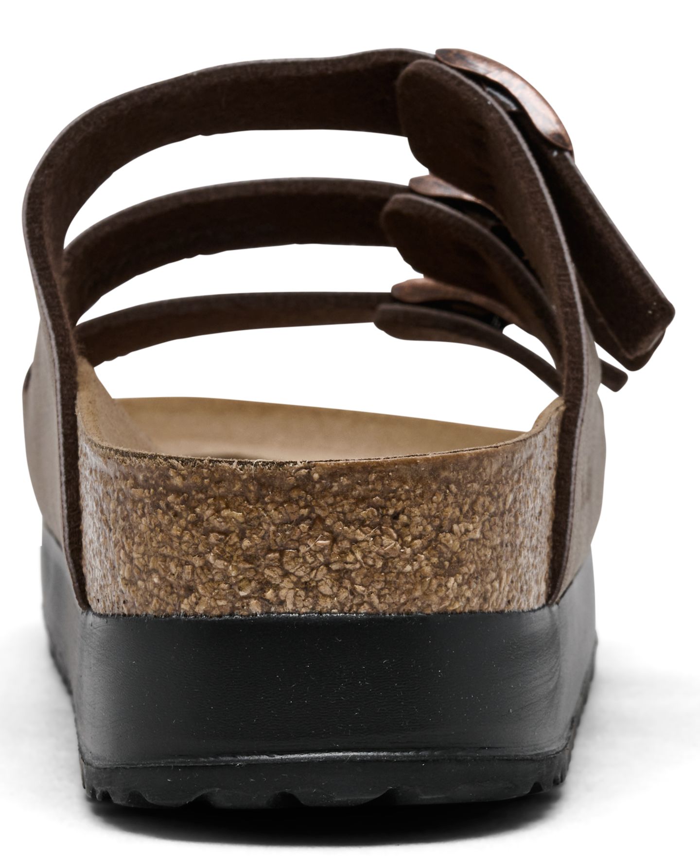 Женские сандалии Birkenstock Florida Flex Birko-Flor Platform, цвет: Мокко — фото 4