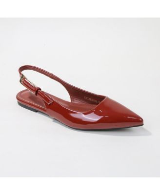 Caitriona Pointed Toe Slingback Flats