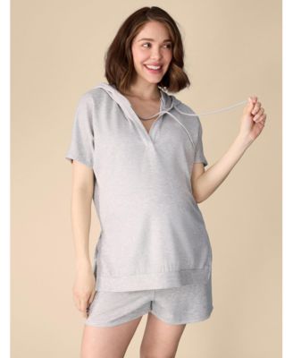 Maternity Smocked Waist Short - Motherhood