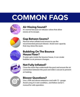 HeroKiddo Ocean Wave 16' Commercial Grade Inflatable Water Slide with Attached Pool and Drainage for Kids and Adults (with Blower), Outdoor Indoor, Birthday Party, Rental Quality, Big Inflatable, All Seasons