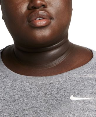 Plus Size Active Dri-FIT Women's Short-Sleeve Logo T-Shirt 