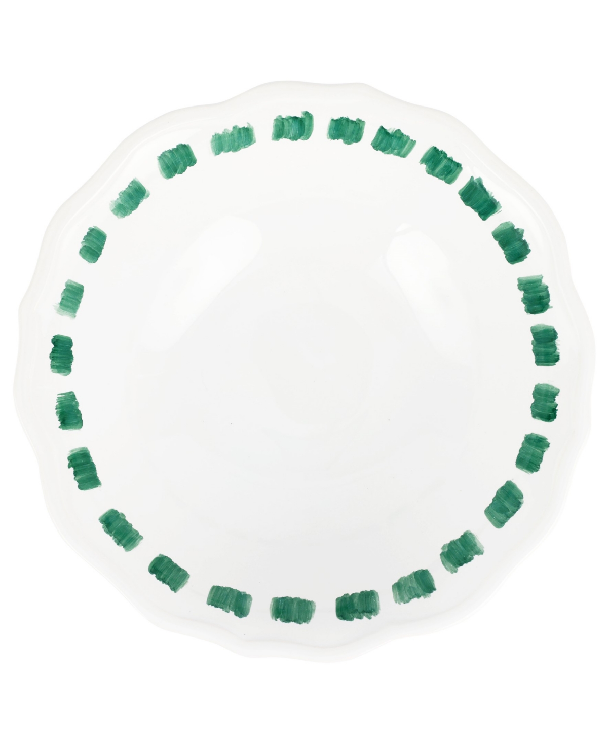 Vietri Lisbon Stitch Serving Bowl