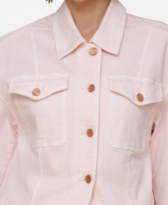 Women's Curved-Hem Shacket