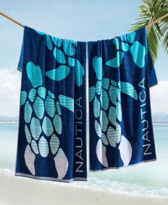 Turtle Beach Jacquard Beach Towel Set, 68&amp;quot; X 36&amp;quot;