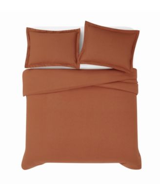 Brookyln Loom Flax Linen 3-Pc. Comforter Set, Full/Queen