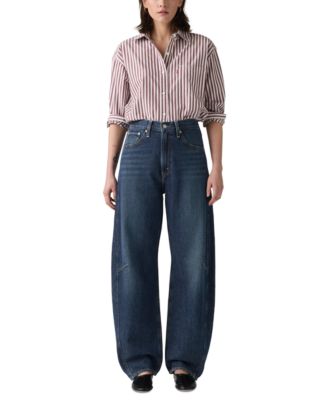 Women's Cinch High-Rise Barrel-Leg Jeans