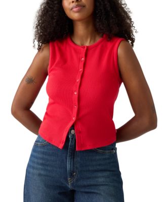 Women's Rory Sleeveless Button-Up Top