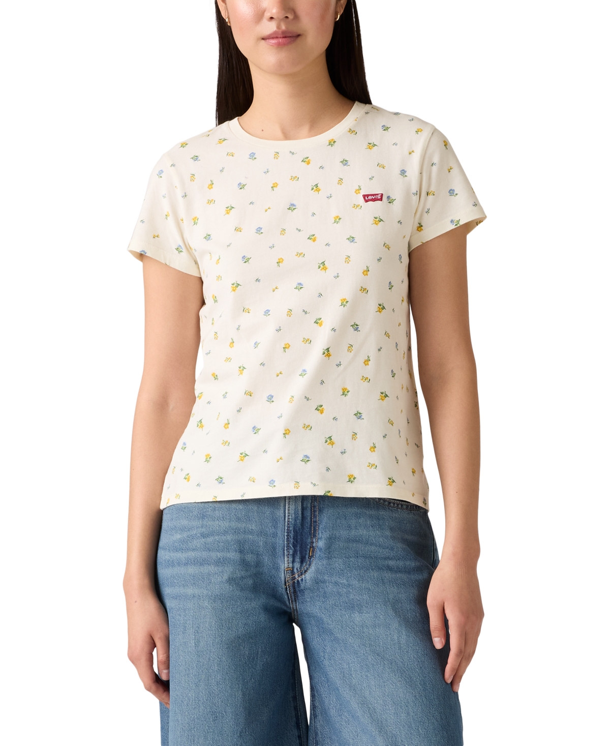 Levi's Women's The Perfect Crewneck Cotton T-shirt