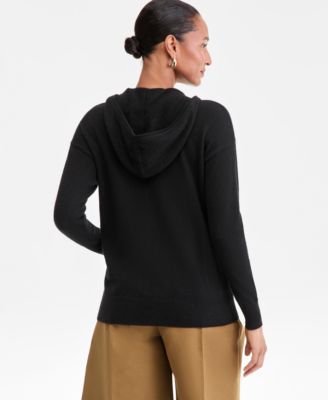 Women's 100% Cashmere Zip Hoodie, PXS-XXL, Macy's Exclusive