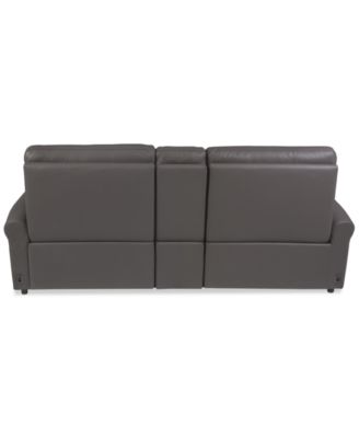Thandler 3-Pc. Leather Sofa with 2 Power Recliners and 1 Storage Console, Exclusively at Macy's