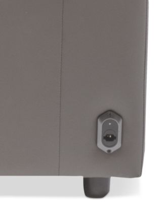 Thandler 3-Pc. Leather Chaise Sectional with 1 Storage Console, Exclusively at Macy's