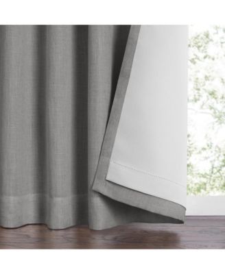 Elrene Home Fashions Harrow Solid Blackout Window Curtain Panel