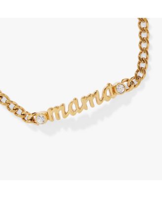 Mama Curb Chain Bracelet