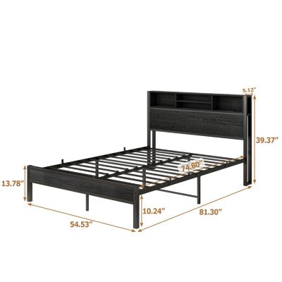 Full Size Bed Frame with Storage