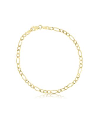 Figaro Chain Bracelet 2 millimeters 9 inches