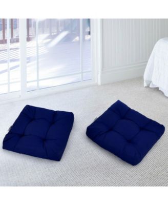 21 Inch x 21 Inch Patio Chair Seat Cushion Pads for Indoor and Outdoor