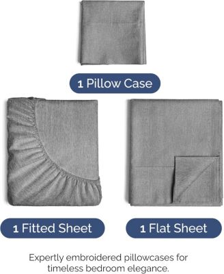 4 Piece Microfiber Sheet Set - Queen