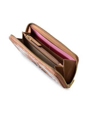 Rising Sun Zip Around Wallet